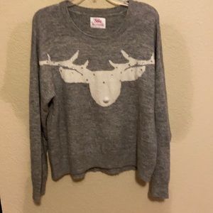 Justice Reindeer Sweater